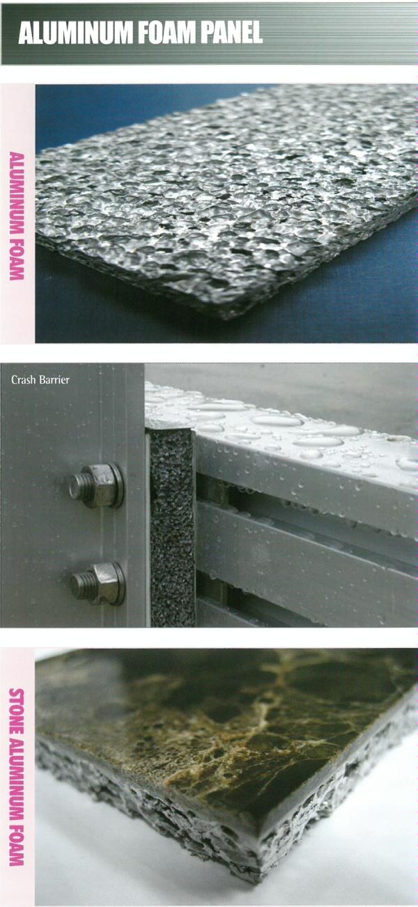 Aluminum foam panel